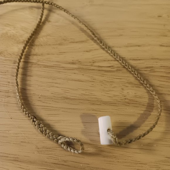 Bound Engraved Matau Handcrafted Bone Pendant - Picture 6 of 11